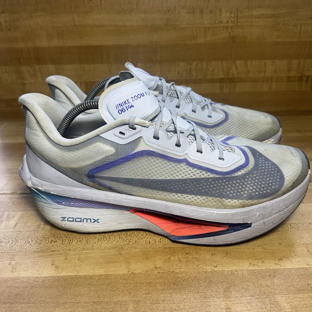 Nike Zoom Fly 6 Men's Ghost Blue Size 11.5 Running Shoes Sneakers